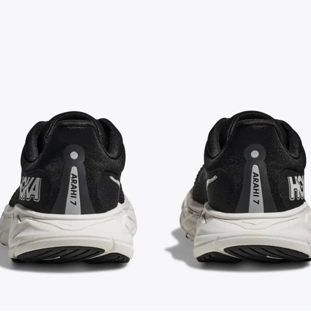 HOKA Men's Arahi 7 Stability Shoe Black & White Size 13D NEW - Picture 14 of 14